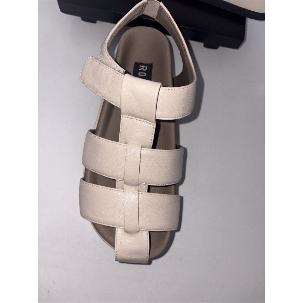 New Roam Leather Platform Sandals Ladies 6 - Picture 6 of 7